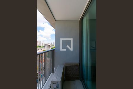 Varanda de kitnet/studio para alugar com 1 quarto, 20m² em Vila Gomes Cardim, São Paulo