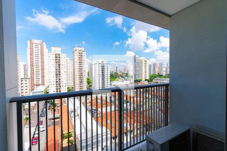 Varanda de kitnet/studio para alugar com 1 quarto, 20m² em Vila Gomes Cardim, São Paulo