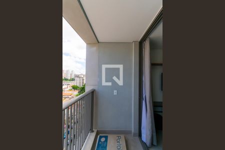 Varanda de kitnet/studio para alugar com 1 quarto, 20m² em Vila Gomes Cardim, São Paulo