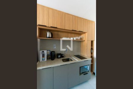 Cozinha de kitnet/studio para alugar com 1 quarto, 20m² em Vila Gomes Cardim, São Paulo
