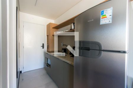 Cozinha de kitnet/studio para alugar com 1 quarto, 20m² em Vila Gomes Cardim, São Paulo
