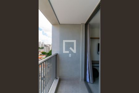 Varanda de kitnet/studio para alugar com 1 quarto, 20m² em Vila Gomes Cardim, São Paulo