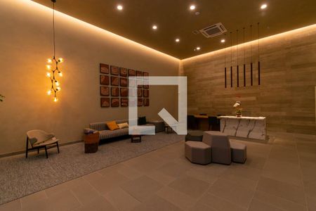 Área comum - Hall Social de kitnet/studio para alugar com 1 quarto, 20m² em Vila Gomes Cardim, São Paulo