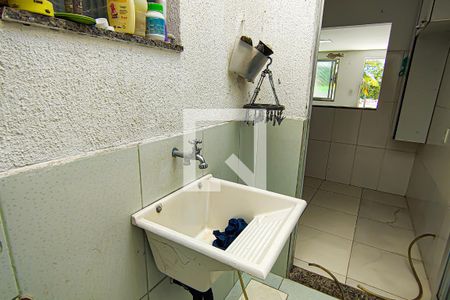 lavanderia de casa de condomínio para alugar com 1 quarto, 50m² em Jacarepaguá, Rio de Janeiro