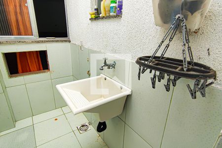 lavanderia de casa de condomínio para alugar com 1 quarto, 50m² em Jacarepaguá, Rio de Janeiro