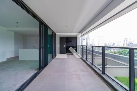 Varanda da Sala de apartamento à venda com 2 quartos, 142m² em Jardim Fonte do Morumbi, São Paulo