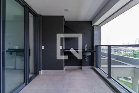 Varanda da Sala de apartamento à venda com 2 quartos, 142m² em Jardim Fonte do Morumbi, São Paulo