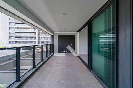 Varanda da Sala de apartamento à venda com 2 quartos, 142m² em Jardim Fonte do Morumbi, São Paulo