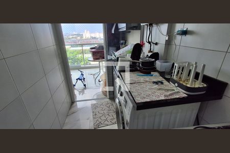 Área de Serviço de apartamento para alugar com 2 quartos, 75m² em Barcelona, São Caetano do Sul