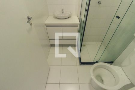 Banheiro de apartamento para alugar com 1 quarto, 25m² em Vila Buarque, São Paulo