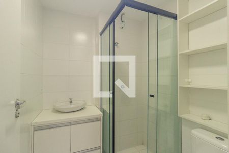 Banheiro de apartamento para alugar com 1 quarto, 25m² em Vila Buarque, São Paulo