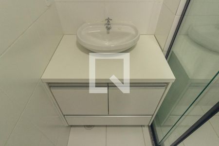 Banheiro de apartamento para alugar com 1 quarto, 25m² em Vila Buarque, São Paulo