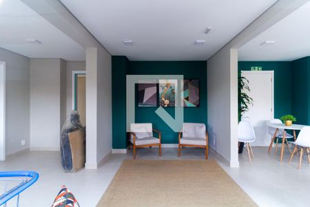 Área comum - Salão de festas de apartamento para alugar com 2 quartos, 35m² em Vila Graciosa, São Paulo