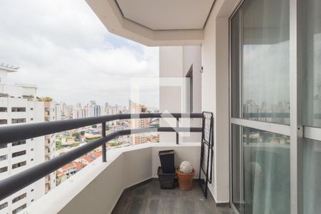 Varanda de apartamento à venda com 3 quartos, 81m² em Vila Regente Feijó, São Paulo
