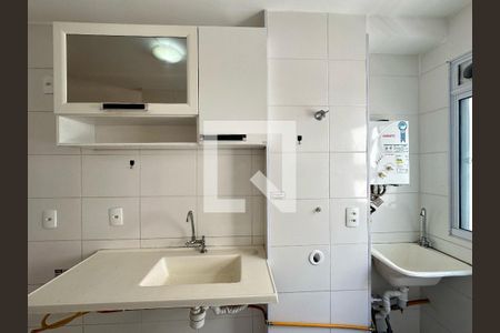 Cozinha de apartamento à venda com 2 quartos, 43m² em Vila Barros, Guarulhos