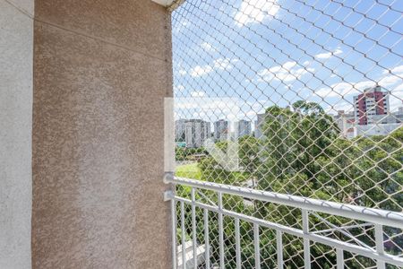 Varanda da sala de apartamento à venda com 2 quartos, 51m² em Suiço, São Bernardo do Campo