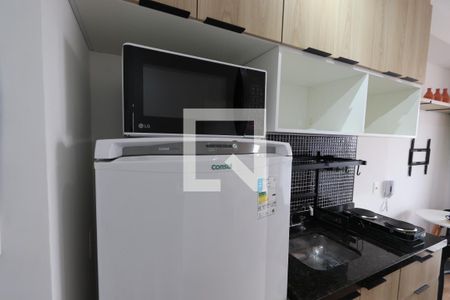 Cozinha de apartamento para alugar com 1 quarto, 30m² em Vila Prudente, São Paulo
