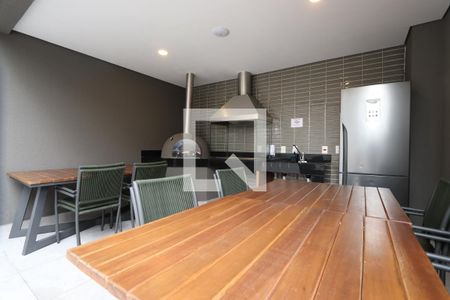 Área comum - Churrasqueira de apartamento para alugar com 1 quarto, 30m² em Vila Prudente, São Paulo