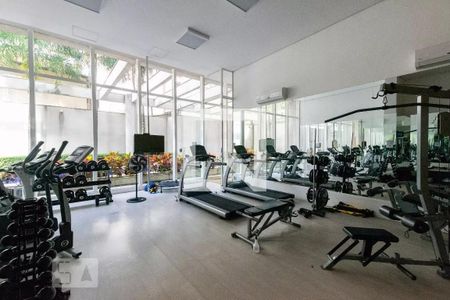 Área comum - Academia de apartamento para alugar com 2 quartos, 123m² em Itaim Bibi, São Paulo