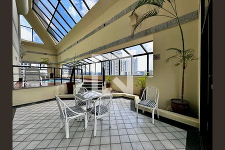 Área comum de apartamento à venda com 1 quarto, 34m² em Brooklin Novo, São Paulo