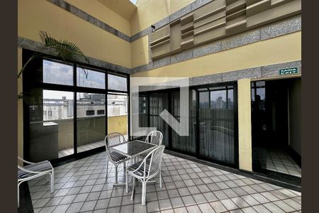 Área comum de apartamento à venda com 1 quarto, 34m² em Brooklin Novo, São Paulo