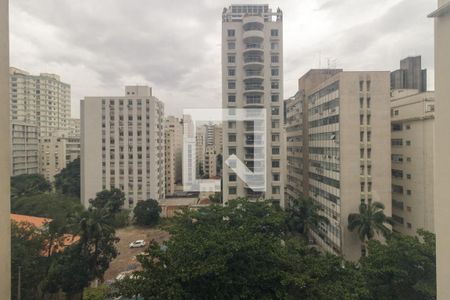 Vista da Sala de apartamento para alugar com 4 quartos, 220m² em Higienópolis, São Paulo