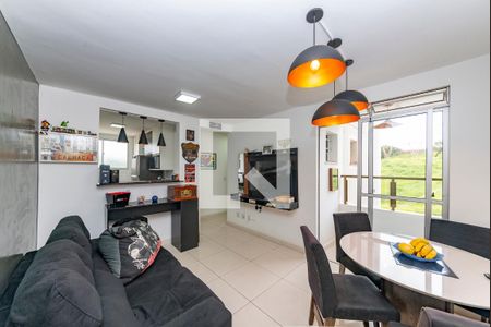 Sala de apartamento para alugar com 3 quartos, 74m² em Buritis, Belo Horizonte