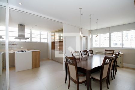 Sala de Jantar de apartamento à venda com 3 quartos, 222m² em Consolação, São Paulo