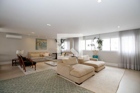 Sala de Estar e Tv de apartamento à venda com 3 quartos, 222m² em Consolação, São Paulo