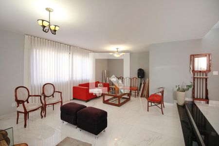 Sala de apartamento à venda com 4 quartos, 265m² em Serra, Belo Horizonte