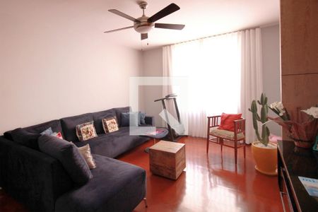 Sala de Estar de apartamento à venda com 4 quartos, 265m² em Serra, Belo Horizonte