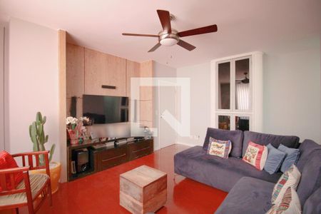 Sala de Estar de apartamento à venda com 4 quartos, 265m² em Serra, Belo Horizonte