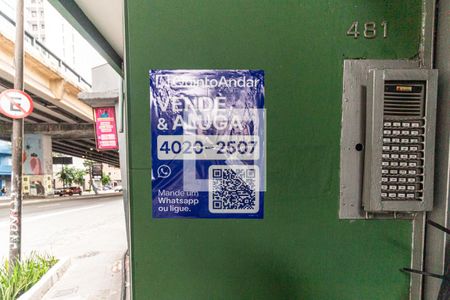 Plaquinha de kitnet/studio à venda com 1 quarto, 40m² em Vila Buarque, São Paulo