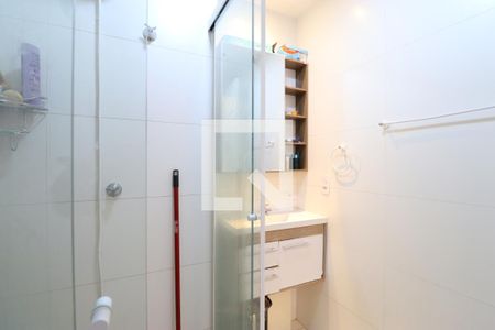 Banheiro de apartamento à venda com 1 quarto, 26m² em Barra Funda, São Paulo