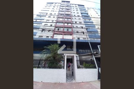 Fachada do Prédio de apartamento para alugar com 1 quarto, 30m² em Centro, São Vicente