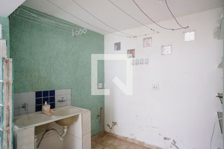 Área de serviço de casa à venda com 6 quartos, 572m² em Nova Gerti, São Caetano do Sul