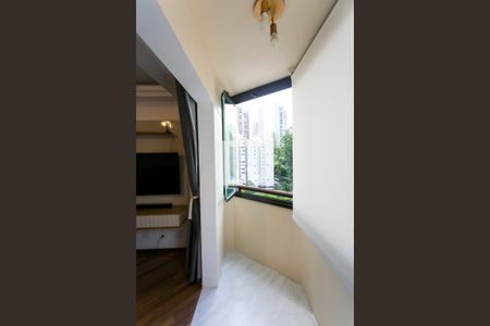 Varanda da Sala de apartamento à venda com 3 quartos, 74m² em Panamby, São Paulo