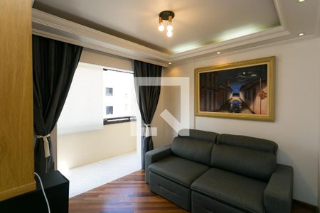 sala  de apartamento à venda com 3 quartos, 74m² em Panamby, São Paulo