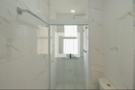 Banheiro Social de apartamento à venda com 3 quartos, 123m² em Baeta Neves, São Bernardo do Campo