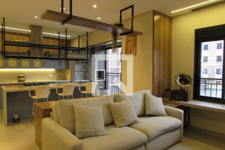 Sala de apartamento à venda com 2 quartos, 77m² em Swiss Park, Campinas