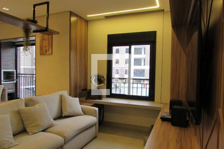 Sala de apartamento à venda com 2 quartos, 77m² em Swiss Park, Campinas