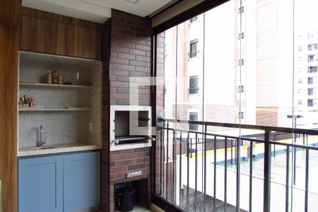 Varanda Gourmet de apartamento à venda com 2 quartos, 77m² em Swiss Park, Campinas