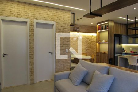 Sala de apartamento à venda com 2 quartos, 77m² em Swiss Park, Campinas