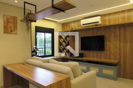 Sala de apartamento à venda com 2 quartos, 77m² em Swiss Park, Campinas