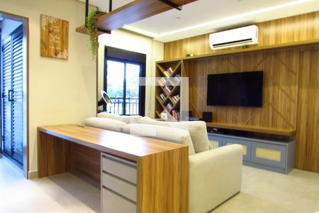 Sala de apartamento à venda com 2 quartos, 77m² em Swiss Park, Campinas