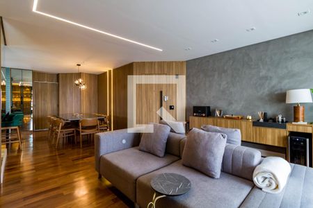 Sala de apartamento à venda com 3 quartos, 118m² em Vila Sonia, São Paulo
