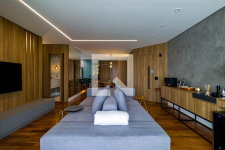 Sala de apartamento à venda com 3 quartos, 118m² em Vila Sonia, São Paulo