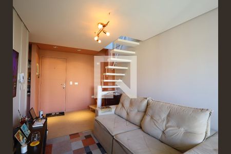 Sala de apartamento à venda com 1 quarto, 66m² em Panamby, São Paulo