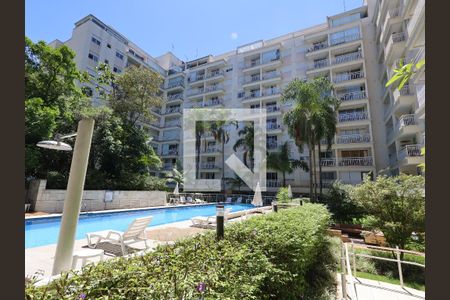 Área comum - Piscina de apartamento à venda com 1 quarto, 66m² em Panamby, São Paulo