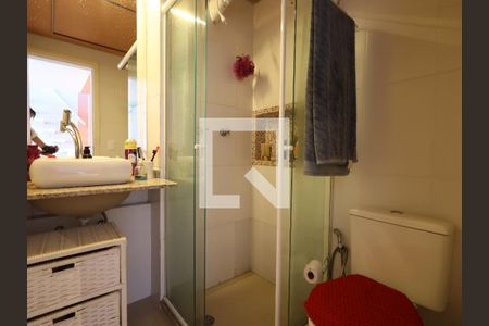 Banheiro de apartamento à venda com 1 quarto, 66m² em Panamby, São Paulo